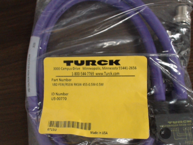 TURCK vb2-fsw-rssw-rksw455-0-5m-0-5m