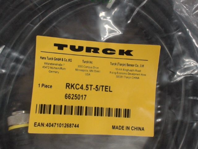TURCK rkc4-5t-5-tel