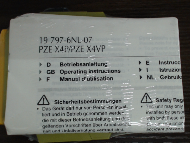 PZE X4P 24VDC 4n/o图片