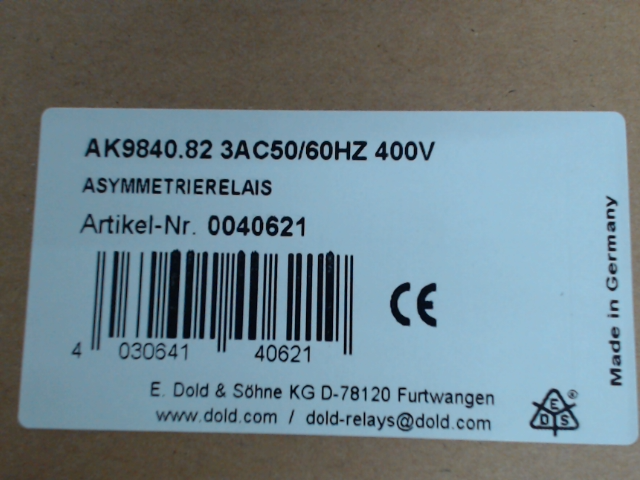 MRA AK9840.82 3AC50/60HZ 400V图片