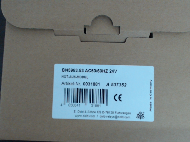 SNO BN5983.53 AC50/60HZ 24V图片