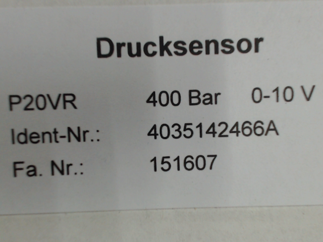 PV20R/0-400bar/0-10V图片