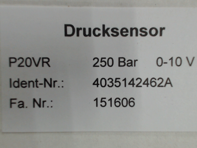 PV20R/0-250bar/0-10V图片