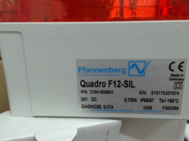 F12-SIL 24V DC red图片