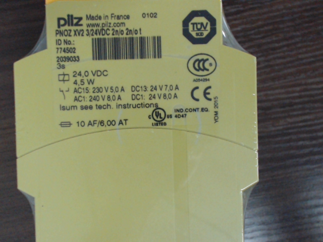 PNOZ XV2 3/24VDC 2n/o 2n/o t图片