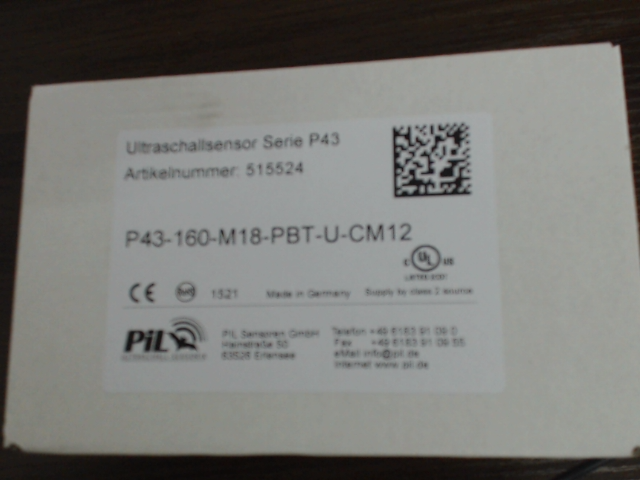 P43-160-M18-PBT-U-CM12图片